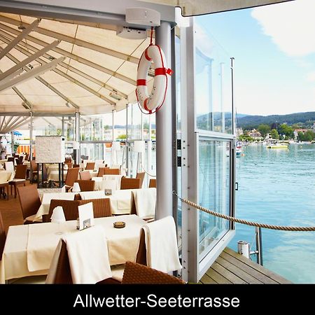 Hotel-Restaurant "Veldener Traumschiff" Direkt Am See In 2Min Im Zentrum Velden am Wörthersee Eksteriør billede
