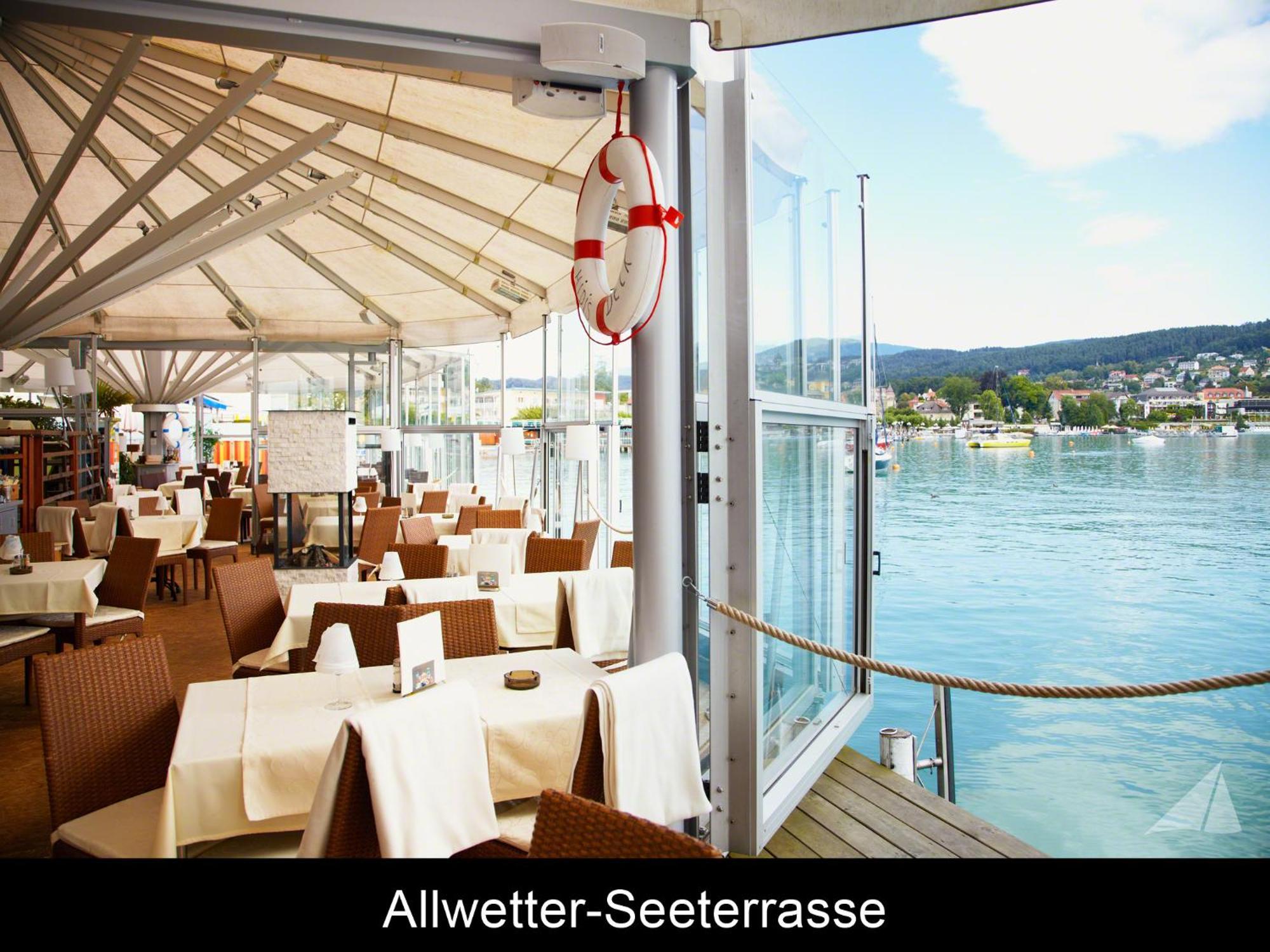 Hotel-Restaurant "Veldener Traumschiff" Direkt Am See In 2Min Im Zentrum Velden am Wörthersee Eksteriør billede